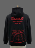 Money Moves Only Hoodie - Premium Streetwear (Red & Black)